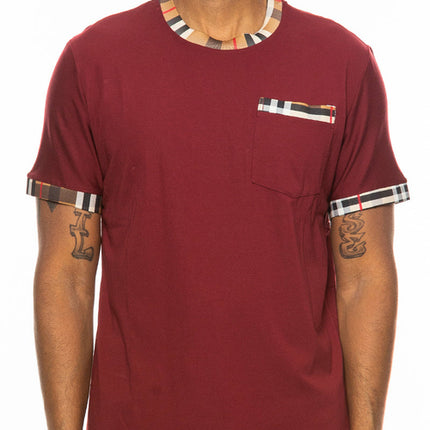 Checkered Detail TShirt