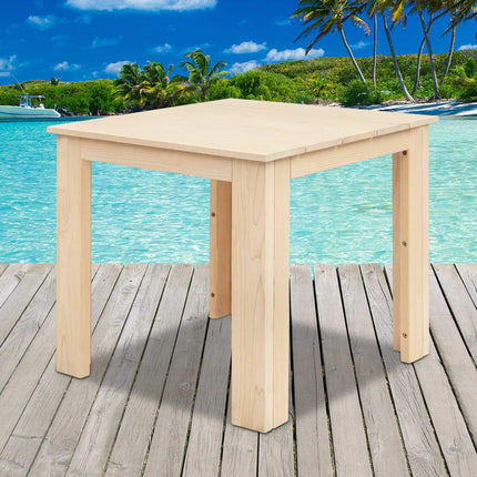 Gardeon Coffee Side Table Wooden Desk Outdoor Furniture Camping Garden