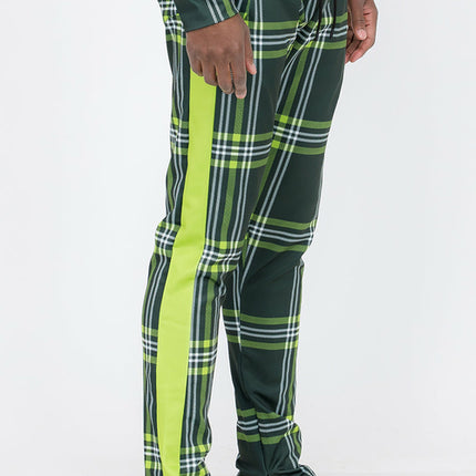 Plaid Out Track Pants