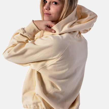 Hoodie Static - yellow - Damen