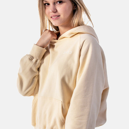 Hoodie Static - yellow - Damen