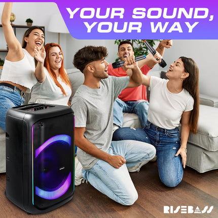 Risebass Trolley Speaker with 14” Subwoofer-1
