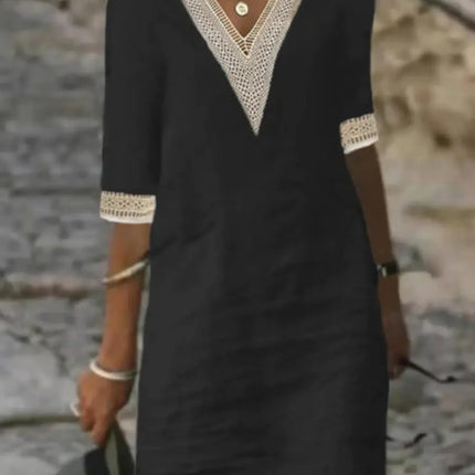 YZ1224 Women's Casual Loose Dress for Fall/Winter