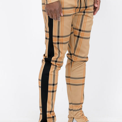 Plaid Out Track Pants