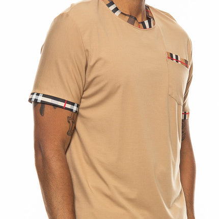 Checkered Detail TShirt