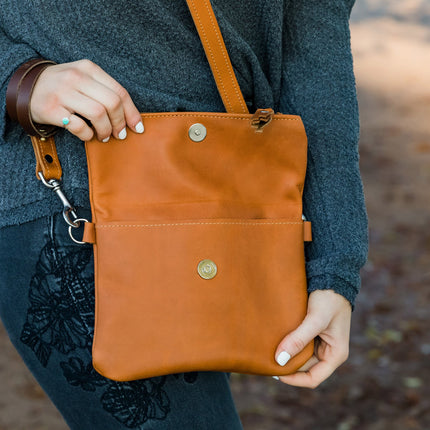 Foldover Crossbody Clutch