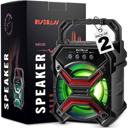 7-inch Portable Wireless Bluetooth Speaker w/ TWS Function-7