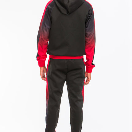 Ombre Hooded Suit