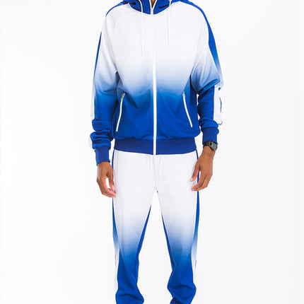 Ombre Hooded Suit