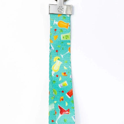 Seaside Sips Wristlet Keychain
