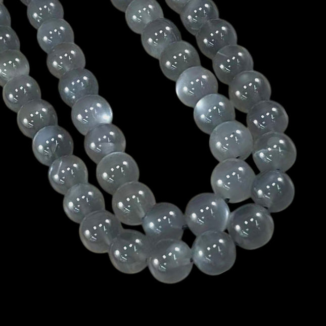 Gray Moonstone, AA Grade, Round 10mm-0