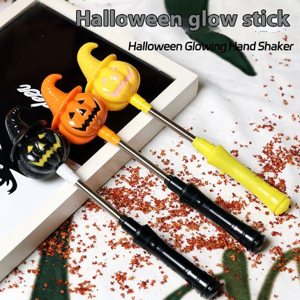 Halloween Decoration Pumpkin Lamp Children's Toy Hand Stick Props