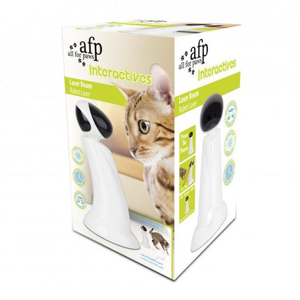 Laser Beam Cat Toy - Interactive Automatic Robot Pointer Pet Kitty