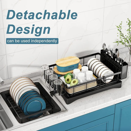 Dish Racks For Kitchen Counter, Stainless Steel Kitchen Dish Drying