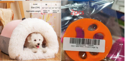 New Splice Portable Pet Nest Portable Autumn And Winter Warm Dog Nest