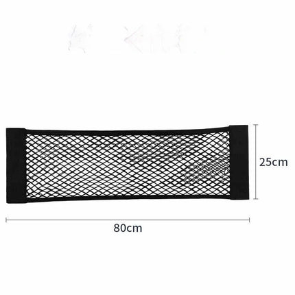 Luggage Storages Car Trunk Storage Bag Double Stretch Velcro Car Storage Net Bag Mesh Storages Net Bag Car Net