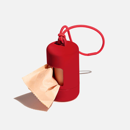 Strawberry Poop Bag Carrier