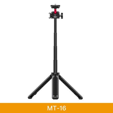 VIJIM Ulanzi MT-16 Foldable Tripod for Phone Cold Shoe Ball Head 1/4'' Selfie Stick Mini Holder Bracket for Mobile Camera DSLR