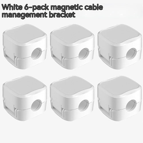 Magnetic Cable Clip Under Desk Cable Management Adjustable Cord Holder