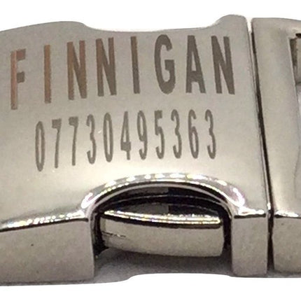 Cotton Paws Bespoke Engraved Dog Collar