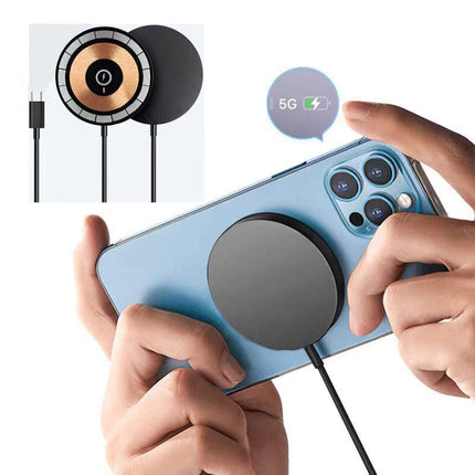 The Qi Wireless Charger 15w Magnetic Wireless Fast Charging Is