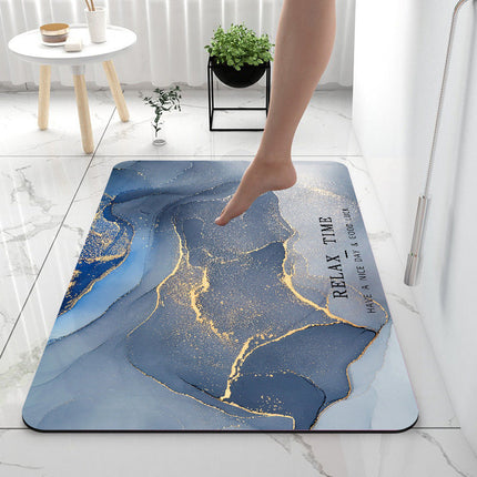 Home Gadget Anti-Slip Mat Super Absorbent Bathroom Floor Mat Diatom
