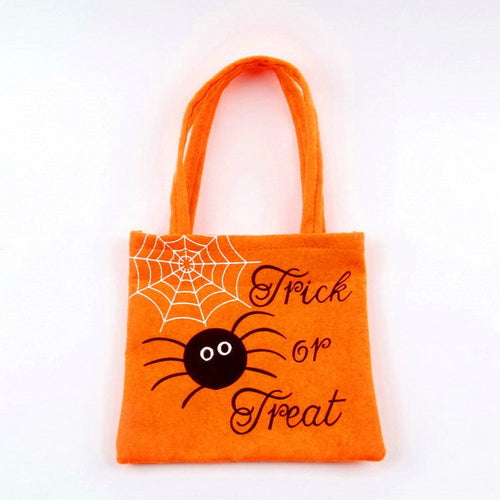 Halloween Spider Pumpkin Print Shoulder Bag Children's Candy Gift Bags