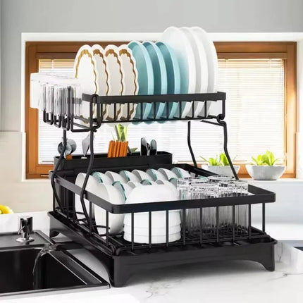 Dish Racks For Kitchen Counter, Stainless Steel Kitchen Dish Drying