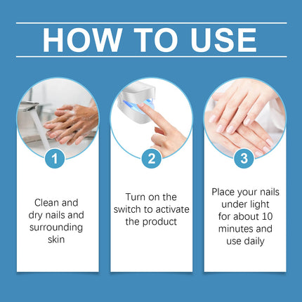 EOHOE Nail Repair Device Gentle Repair Of Nail Edge Rotten Nails, Nail