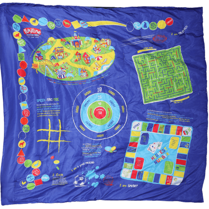 Playtime Reversible Slumber Bag. Over 35 Fun Interactive Games!
