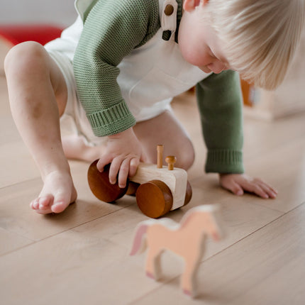 QToys Australia (USA) Farm Animals & Tractor Set