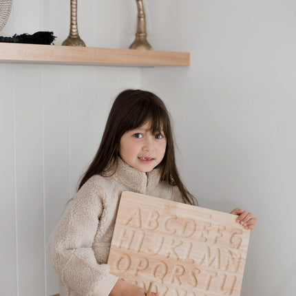 QToys Australia Capital letter lacing board