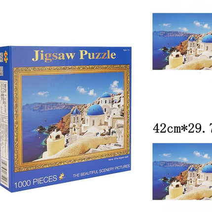 1000 Pieces Scenic Spot Puzzles for Adults