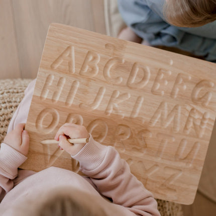 QToys Australia Capital letter lacing board