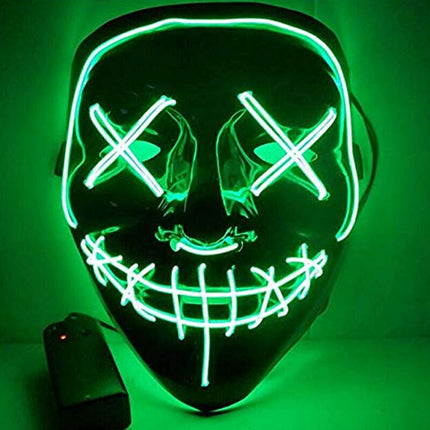 Halloween Masks Cosplay Mask Fluorescent Green