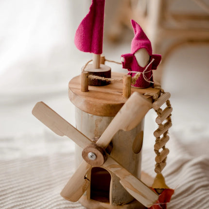 QToys Australia (USA) Wooden Windmill