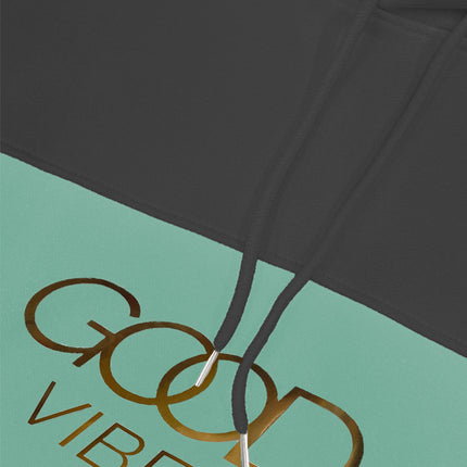 Good Vibes Gold Foil Hoodie Sweat Set