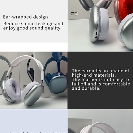 Wireless Headset HIFI Stereo Bluetooth Headphones