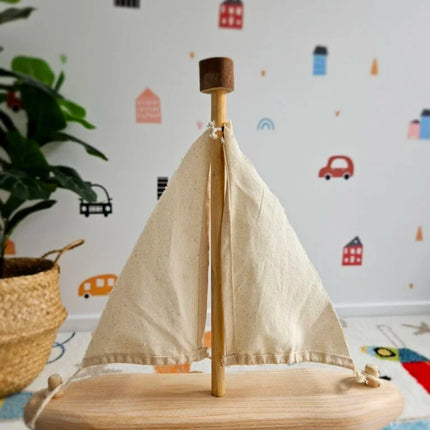 QToys Australia (USA) EcoVoyager Recycled Tree Sailing boat