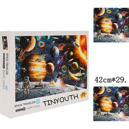 1000 Pieces Space Theme Puzzles for Adults