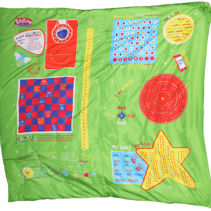 Playtime Reversible Slumber Bag. Over 35 Fun Interactive Games!