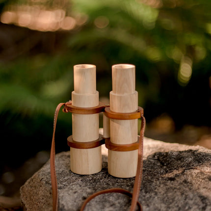 QToys Australia (USA) Wooden Binoculars