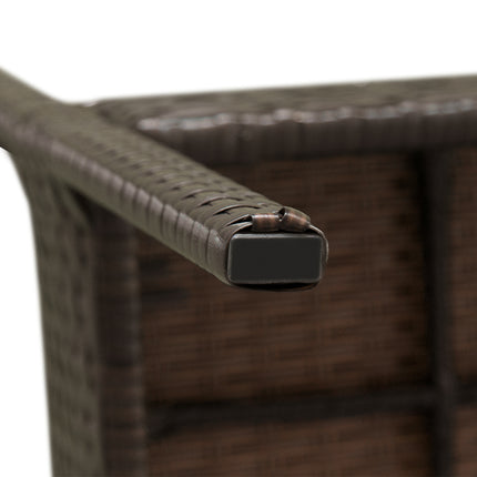 Home Garden Furniture Coffee Table Rattan Sofa Set