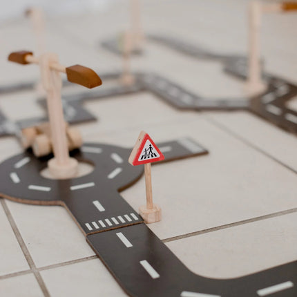 QToys Australia (USA) Road Sign Street Lights Set