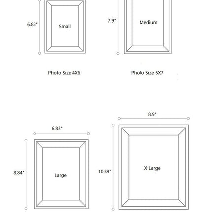 Desktop Solid Wood Photo Frame