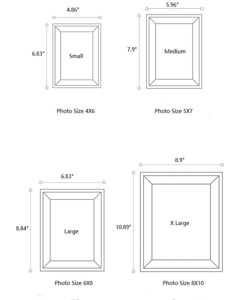 Desktop Solid Wood Photo Frame