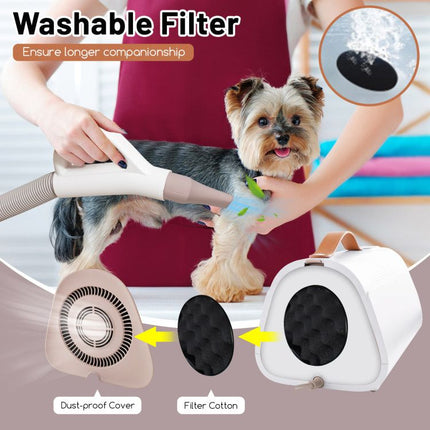 Dog Cat Hair Blower with Negative Ion Function and Adjustable