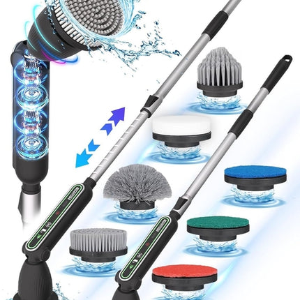 Electric Spin Scrubber, 2024 New Super Quiet Power Cleaning Brush for