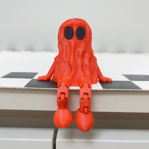 3D Printing Halloween Ghost Movable Joint Ornaments