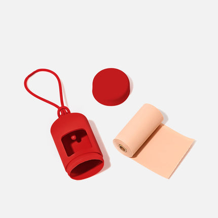 Strawberry Poop Bag Carrier